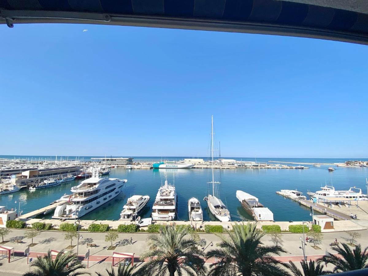 1ere ligne vue port et mer Denia Eksteriør bilde