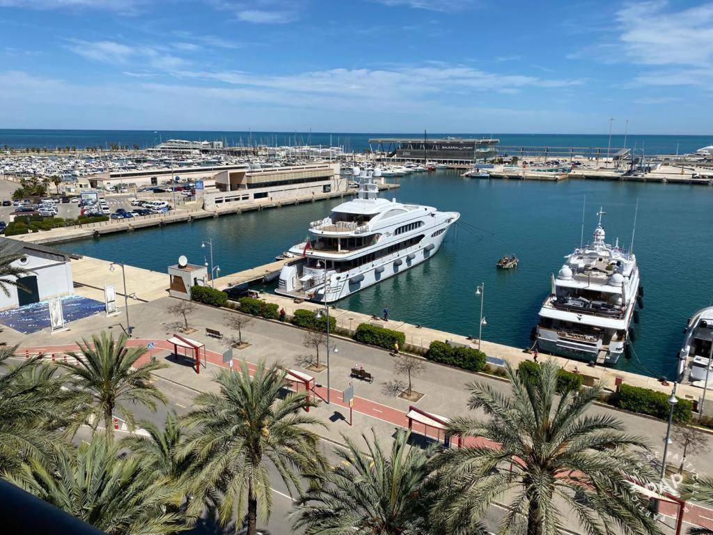 1ere ligne vue port et mer Denia Eksteriør bilde